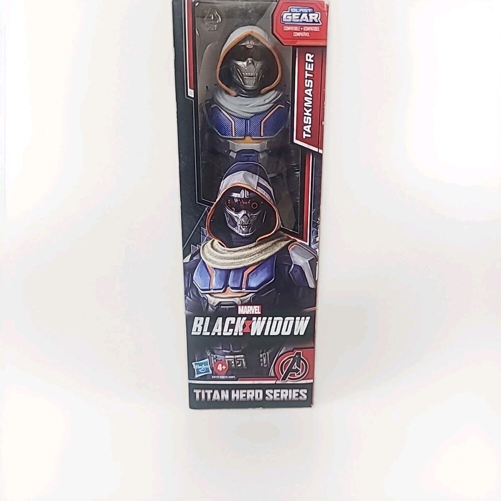 Marvel Black Widow Taskmaster Titan Hero Series 12" Action Figure Hasbro Blast